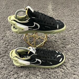 Nike Blazer Low Shoes Men’s Size 5 Acronym Black Olive Aura D09373-001
